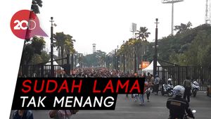 Selebrasi Kemenangan, Jakmania Serbu SUGBK