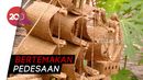 Keren! Aneka Miniatur dari Karung Goni Keren! Aneka Miniatur dari Karung Goni