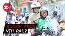Saat Prabowo Naik Ojek Online di Sentul Saat Prabowo Naik Ojek Online di Sentul