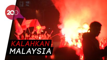  Vietnam Berpesta Rayakan Gelar Juara Piala AFF 2018