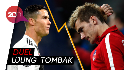 Adu Magis Nomor 7, Ronaldo Vs Griezmann