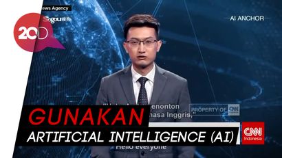 Keren! News Anchor di China Diganti dengan Robot