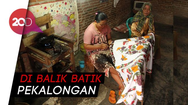 Sungai di Pekalongan Tercemar Limbah Industri Batik