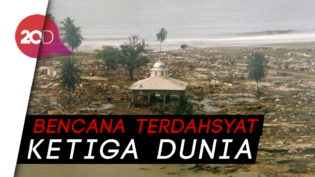 Melihat Lagi Dahsyatnya Tsunami Aceh 2004