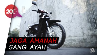 Ariel Noah Restorasi Motor Shogun Warisan Ayahnya