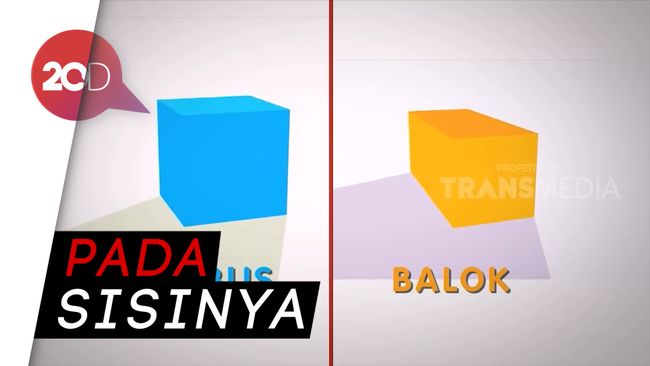 Hayo Apa Bedanya Kubus Dan Balok