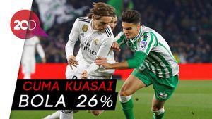 Madrid oh Madrid, Lawan Betis Saja Susah Payah Kayak Lawan Barca