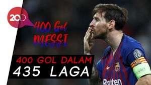 Messi Tembus 400 Gol La Liga, Ini Gol-gol Indah La Pulga