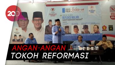 Beri Julukan Jokowi Presiden Bebek Lumpuh Amien Rais Yakin Menang