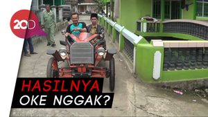 Cakep Nih, Besi Bekas Dirakit Jadi Mobil Ala Royal Wedding