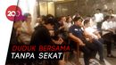 Pendukung Jokowi-Prabowo Akur Saat Nobar Debat Pendukung Jokowi-Prabowo Akur Saat Nobar Debat