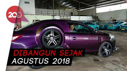 Usai Mobil Bermuka Dua, Kini Muncul Sedan Beroda 8 dari Bandung