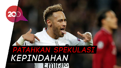 Neymar Masih Belum ke Mana-mana Kok