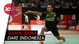 Sony Menang Mudah Lawan Vicky Angga di Indonesia Masters