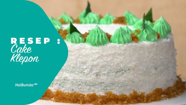  Resep  Cake  Klepon 