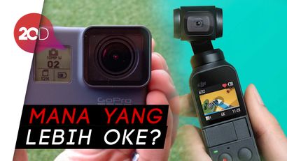 Adu Kebolehan GoPro Hero 7 VS Dji Osmo Pocket