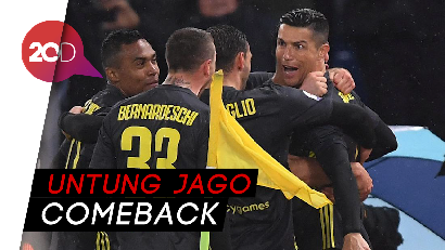 Juve Diubrak-abrik Lazio, Untung Ada Ronaldo