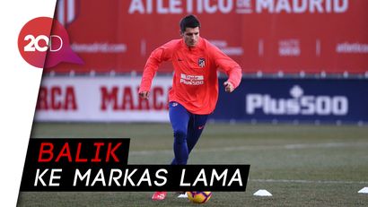 Sah! Alvaro Morata Pulang Kampung ke Atletico