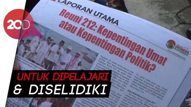 Polri Usut Tabloid Indonesia Barokah, Tunggu Kajian Dewan Pers - detikNews