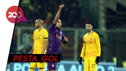 Tak Berdaya, Roma Dibantai Fiorentina 1-7