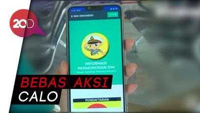 Permudah Urus SIM, Polresta Sidoarjo Luncurkan Aplikasi e-SIM 