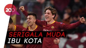 Nicolo Zaniolo Pahlawan Roma Tundukkan Porto