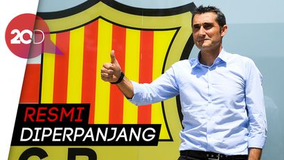  Kontrak Valverde di Barcelona Hingga 2020