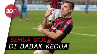 Melihat 3 Gol Kemenangan Milan atas Empoli