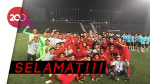 Keseruan Pemain Timnas U-22 Rayakan Juara AFF di Kamboja