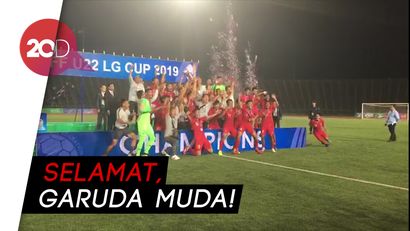 Selamat! Indonesia Juarai Piala AFF U-22 2019