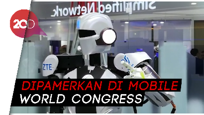 Keren Banget Robot Humanoid yang Digerakkan Sensor 5G