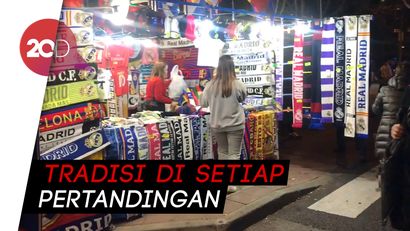 Belanja Pernak-pernik sebelum El Clasico