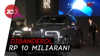 Cullinan, SUV Miliaran Rolls-Royce Resmi Mengaspal di Indonesia
