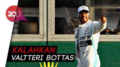 Tercepat! Hamilton Raih Pole Position GP Australia