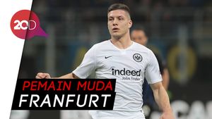  Tiga Gol Cantik Luka Jovic, Pemain Incaran Barcelona