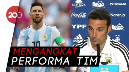Argentina Menanti Magis Messi