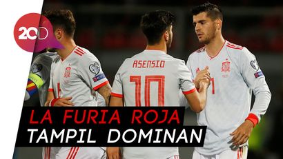 Morata Gemilang, Spanyol Bungkam Malta