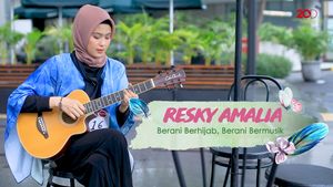 Hijab Bukan Halangan, Resky Tak Gentar Bermusik
