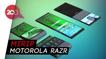 Lenovo Ikutan Tren Ponsel Layar Lipat 