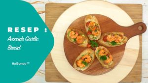 Resep Avocado Garlic Bread