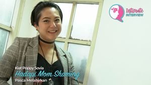 Kiat Poppy Sovia Hadapi Mom Shaming Pasca Melahirkan
