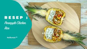 Resep Pinneaple Chicken Rice