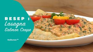 Resep Lasagna Salmon Crepe