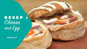 Resep Cheese and Egg