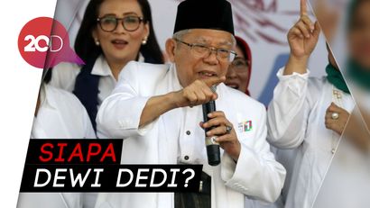 Kocaknya Netizen Diskusikan Dewi Dedi yang Disebut Maruf Amin