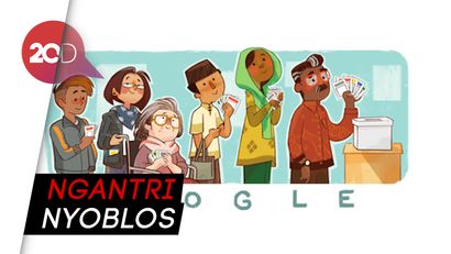 Lucunya Google Doodle Rayakan Pemilu 2019