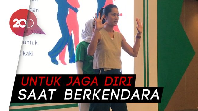 Grab Dan Prisia Nasution Ajarkan Bela Diri Ke 100 Mitra Perempuan