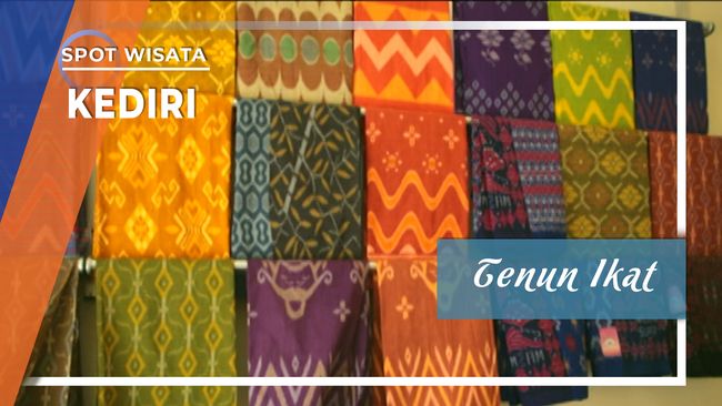  Tenun  Ikat Produk  Kerajinan  Unggulan Kediri