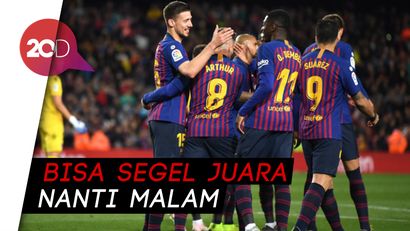 Barcelona di Ambang Titel Juara La Liga