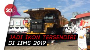 Truk Raksasa Caterpillar 777E Mejeng di IIMS 2019